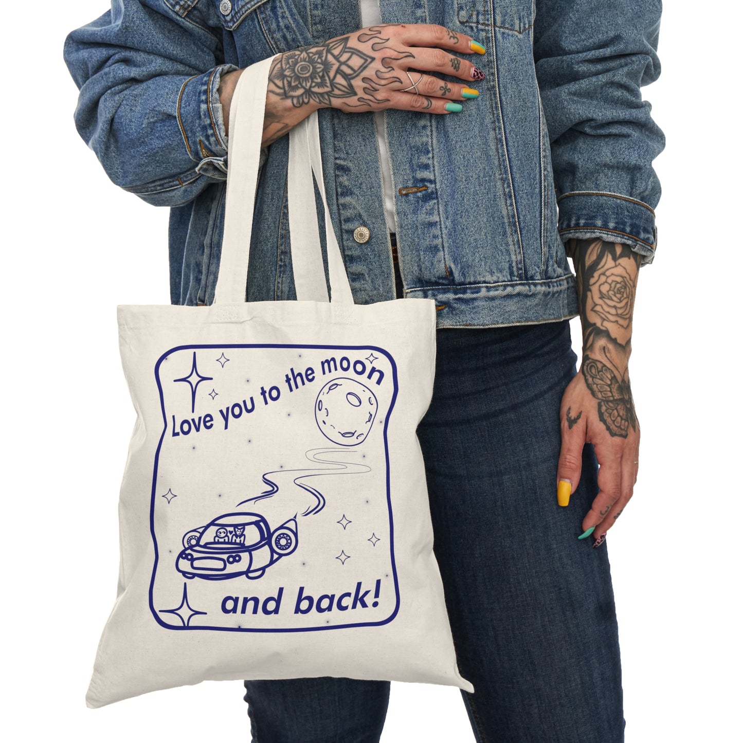 "To the Moon" Tote